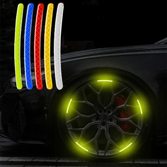 Car Reflective Stickers (Rear + Tyre)